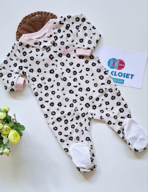 Cute animal print Girl's Romper.
